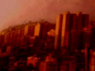 als du zu mir sprachst, hörte ich dich auf stereo, caracas skyscrapers in red,  michaela grill