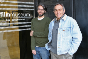 pablo marin and claudio caldini at filmmuseum vienna, michaela grill