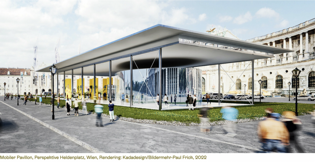 mobiler Pavillon for Steiermarkschau 